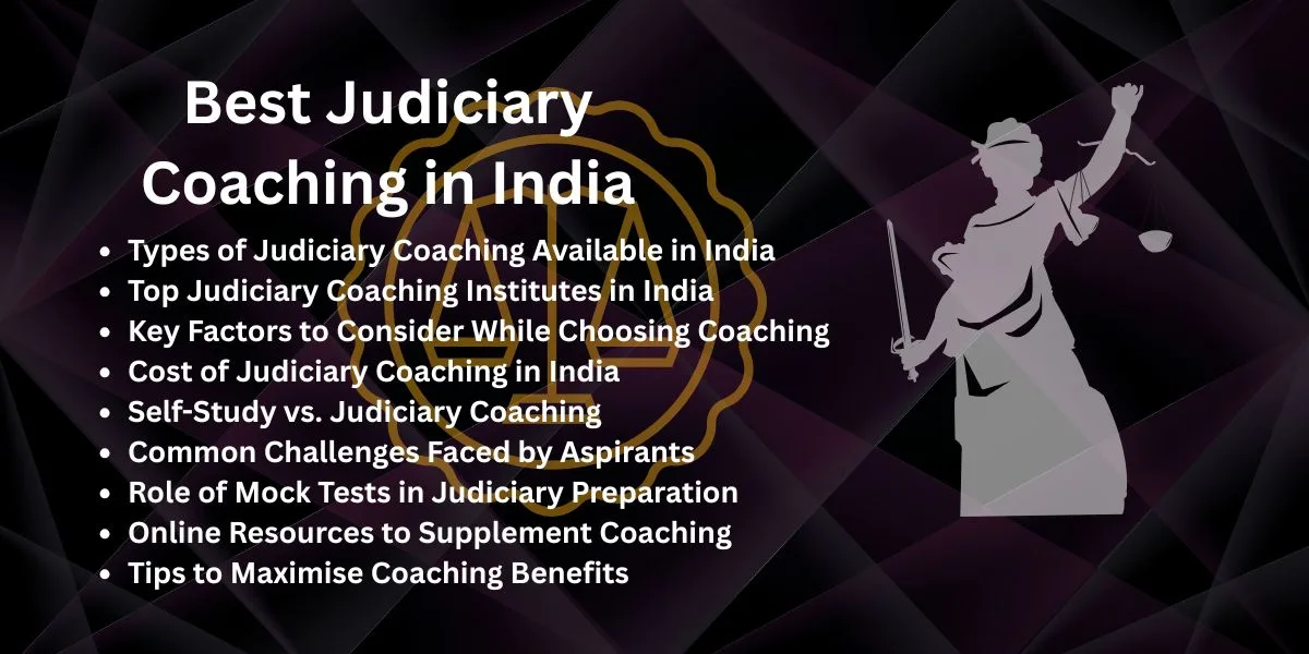 Read more about the article Best Judiciary Coaching in India