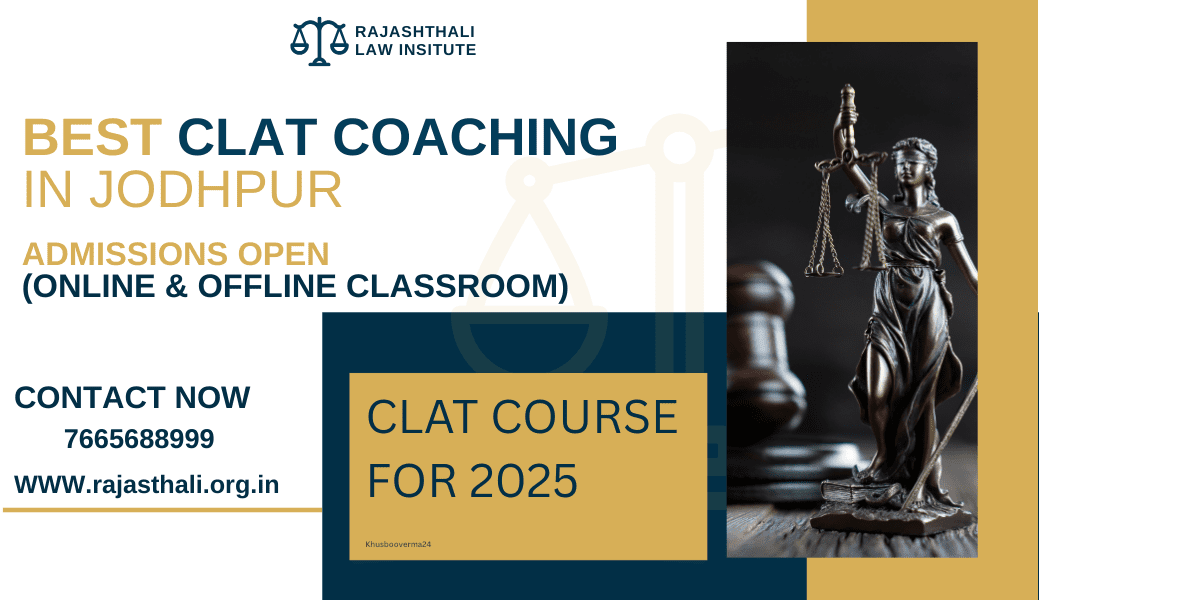 Read more about the article Best CLAT Coaching in Jodhpur