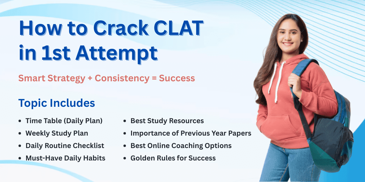 Read more about the article How to Crack CLAT Exam In First Attempet